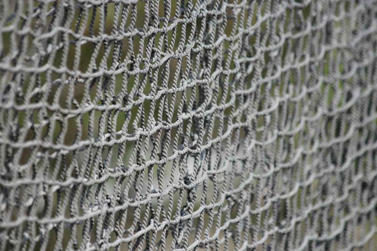 a net symbolizing a safety net by having motorcycle insurance