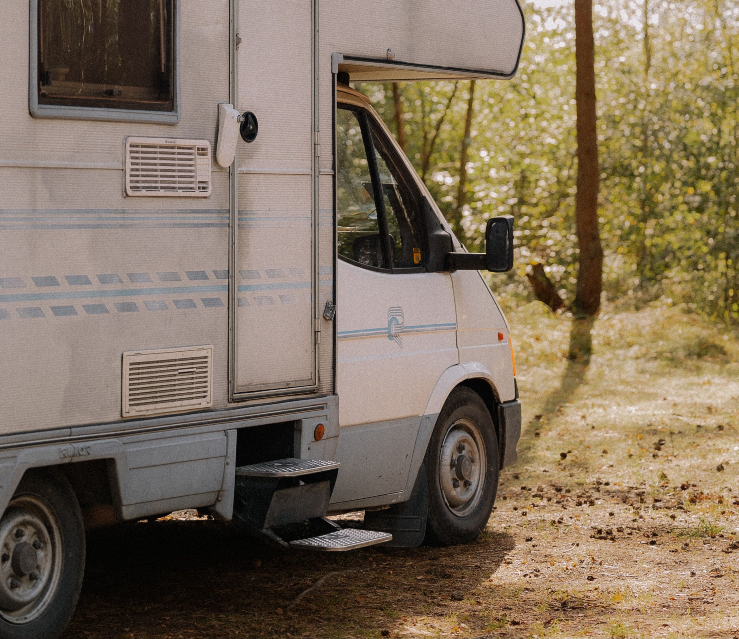 RV on the road
